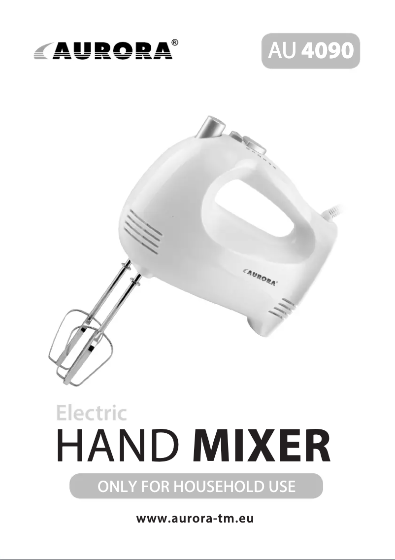 Imagen de la primera página del manual del dispositivo AU4090