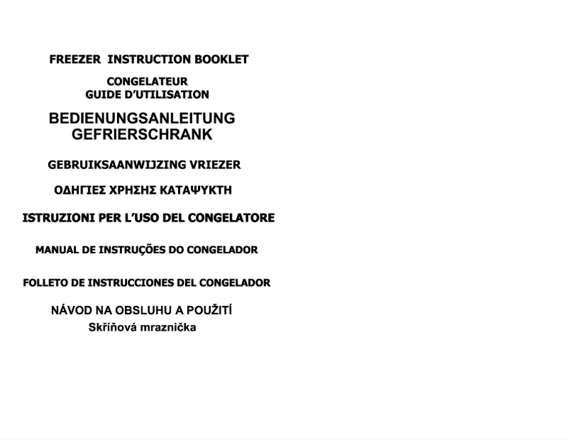 Página 1 del manual Manual de usuario Candy CFU 185