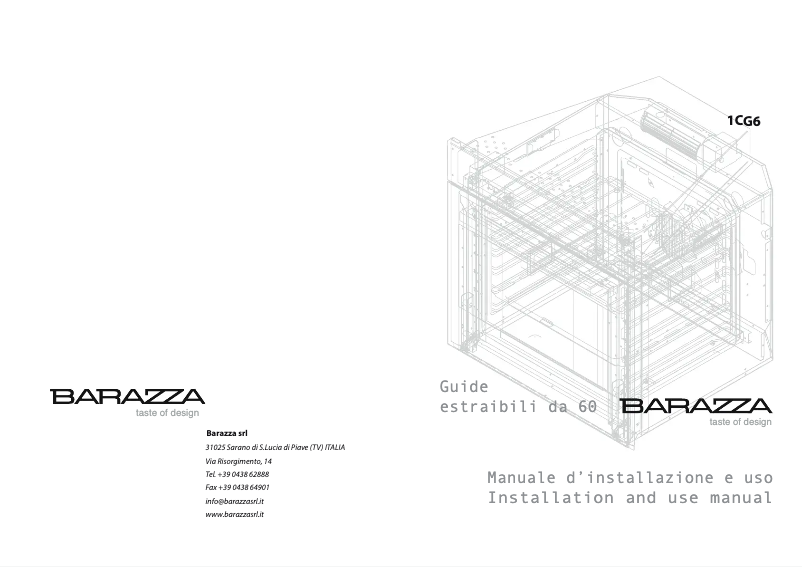 Imagen de la primera página del manual del dispositivo 1CG6