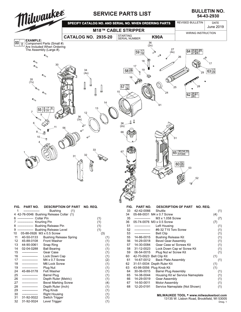 Imagen de la primera página del manual del dispositivo 2935-20