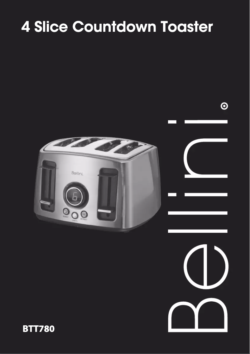 Página 1 del manual Manual de usuario Bellini BTT780