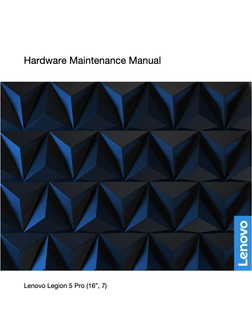 Página nº 1 - Manual de usuario Lenovo Legion 5 Pr