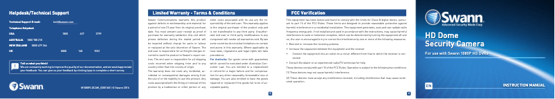 Imagen de la primera página del manual del dispositivo PRO-1080FLD