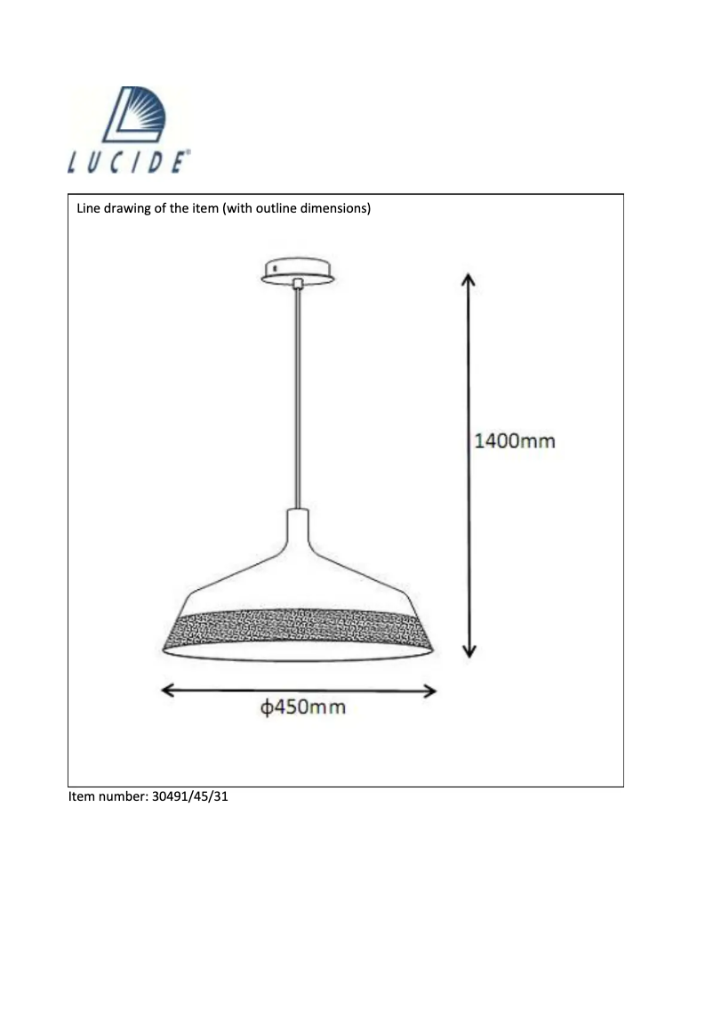 Página 1 del manual Manual de usuario Lucide Bowi
