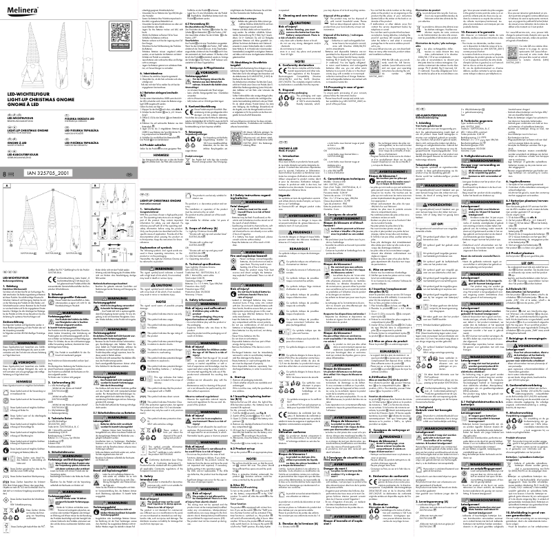 Imagen de la primera página del manual del dispositivo IAN 325705