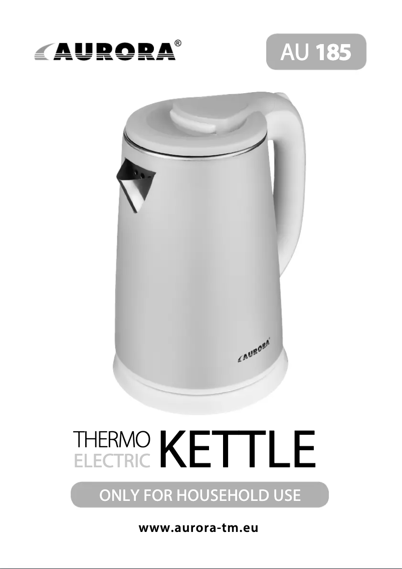 Imagen de la primera página del manual del dispositivo AU185