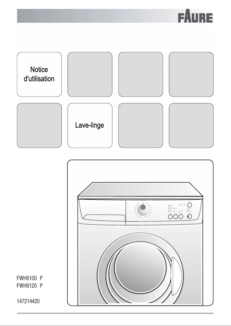 Imagen de la primera página del manual del dispositivo FWH6100P