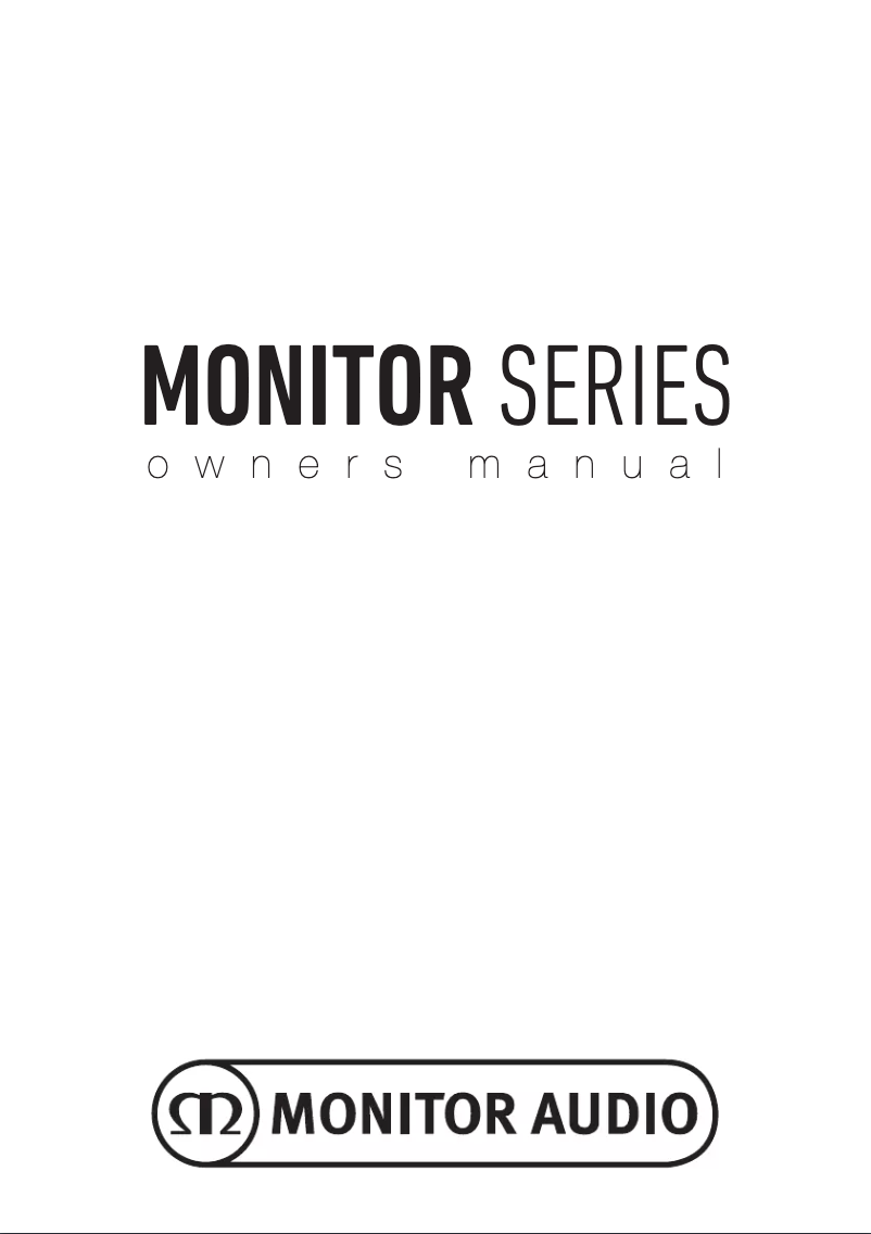 Página 1 del manual Manual de usuario Monitor Audio Monitor 300