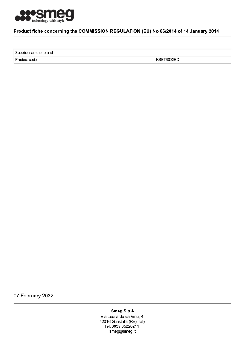 Imagen de la primera página del manual del dispositivo KSET600XEC