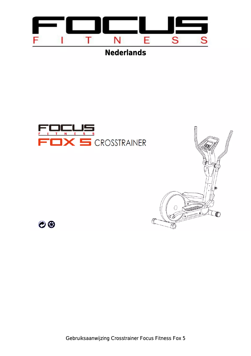 Página nº 1 - Manual de usuario Focus Fitness Fox 5