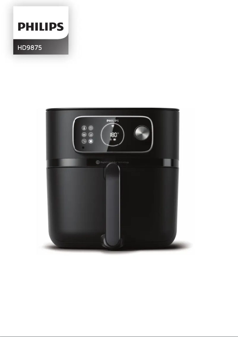 Página 1 del manual Manual de usuario Philips HD9876