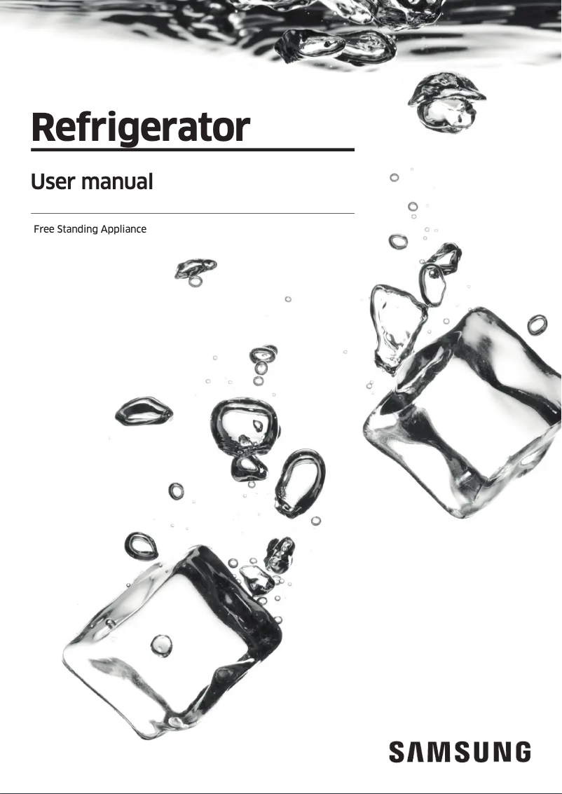 Imagen de la primera página del manual del dispositivo SRS674DLS