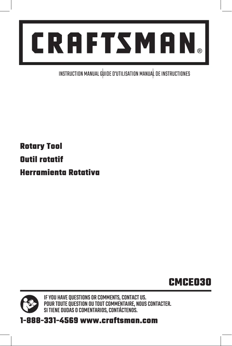 Imagen de la primera página del manual del dispositivo CMCE030