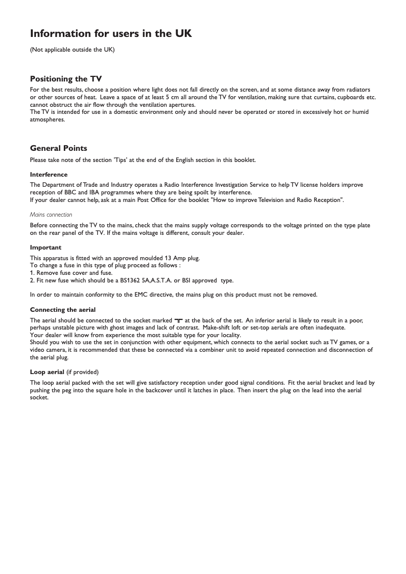 Imagen de la primera página del manual del dispositivo 55PP9501