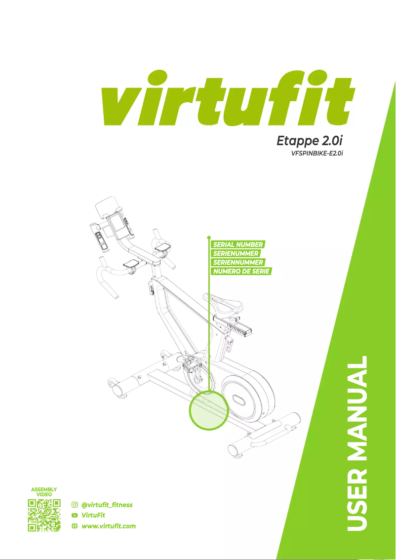 Página nº 1 - Manual de usuario VirtuFit Stage 2.0i