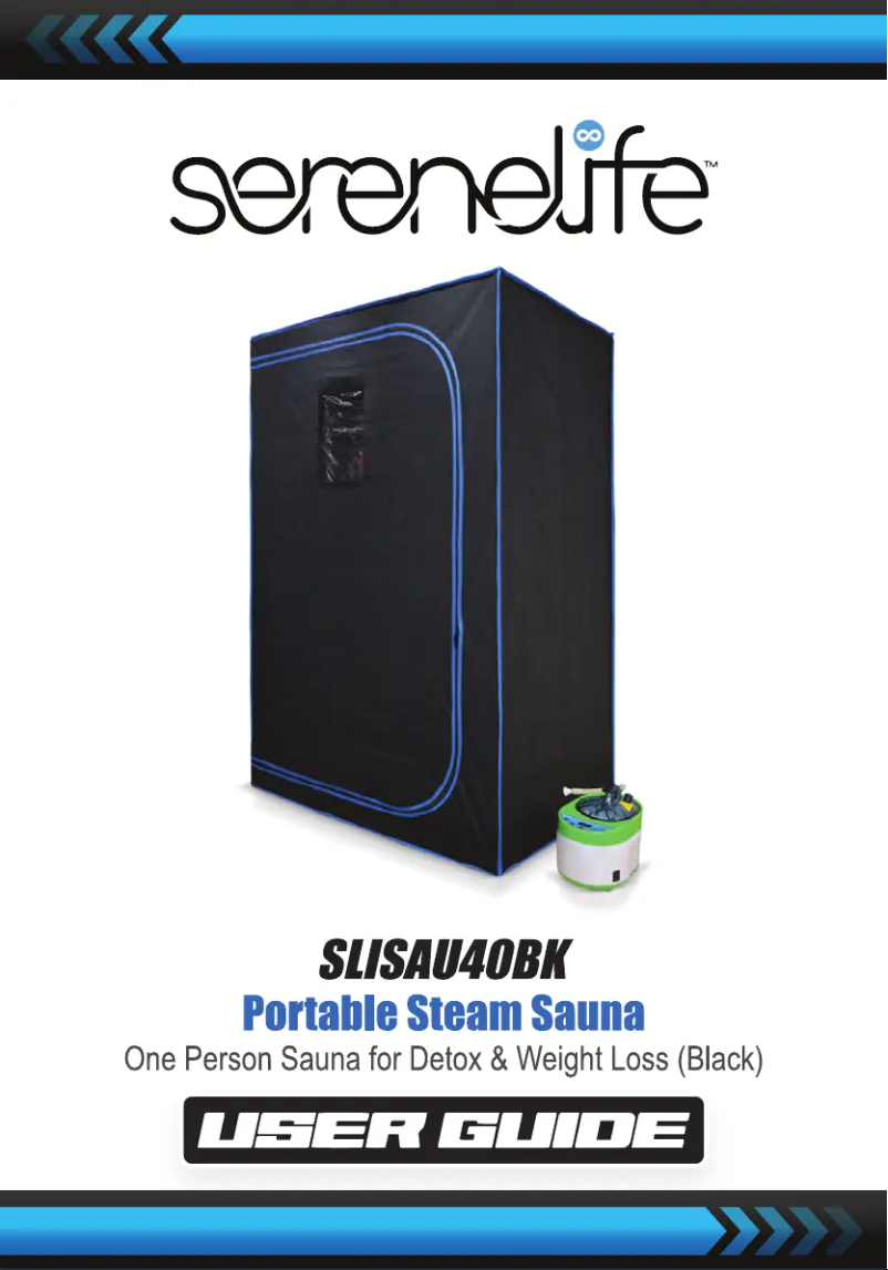 Página 1 del manual Manual de usuario SereneLife SLISAU40BK