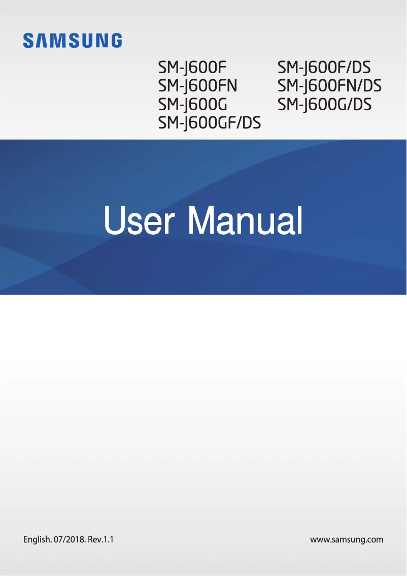 Página 1 del manual Manual de usuario Samsung Galaxy On6