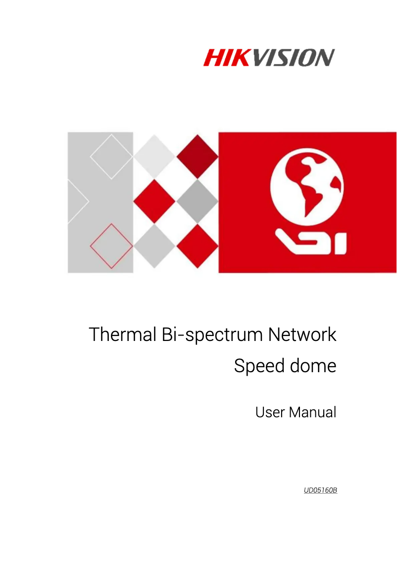 Imagen de la primera página del manual del dispositivo DS-2TD4136-50