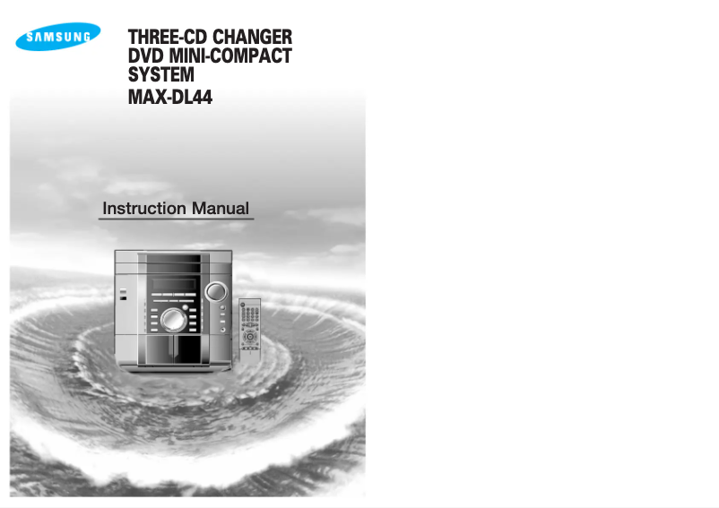 Imagen de la primera página del manual del dispositivo MAX-DL44