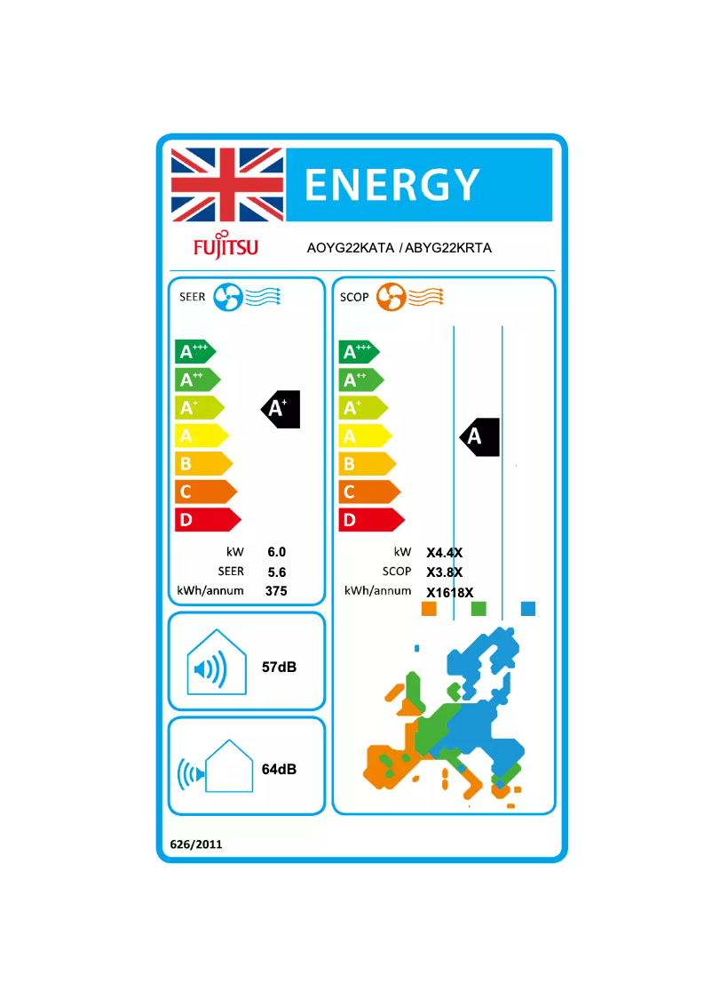 Imagen de la primera página del manual del dispositivo ABYG22KRTA