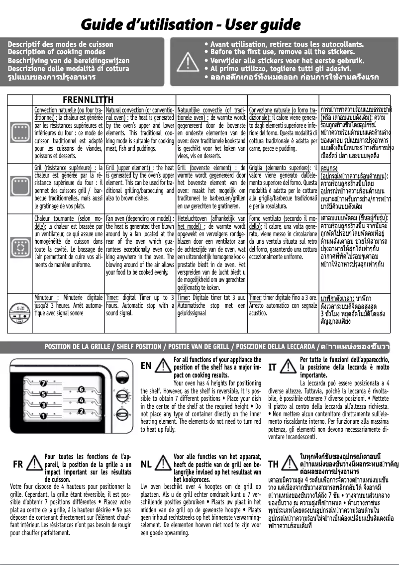 Página 1 del manual Manual de usuario SEB Delight XL