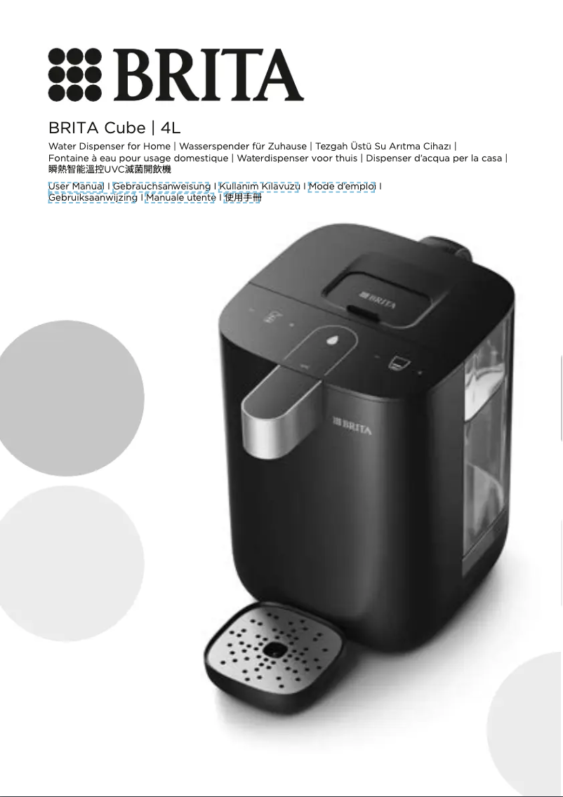 Imagen de la primera página del manual del dispositivo Cube