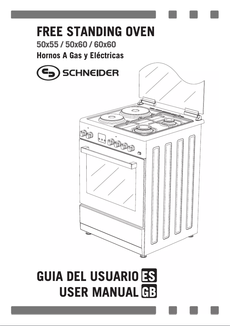 Imagen de la primera página del manual del dispositivo SCG 5010X