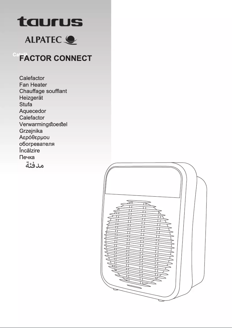 Imagen de la primera página del manual del dispositivo Alpatec Factor Connect