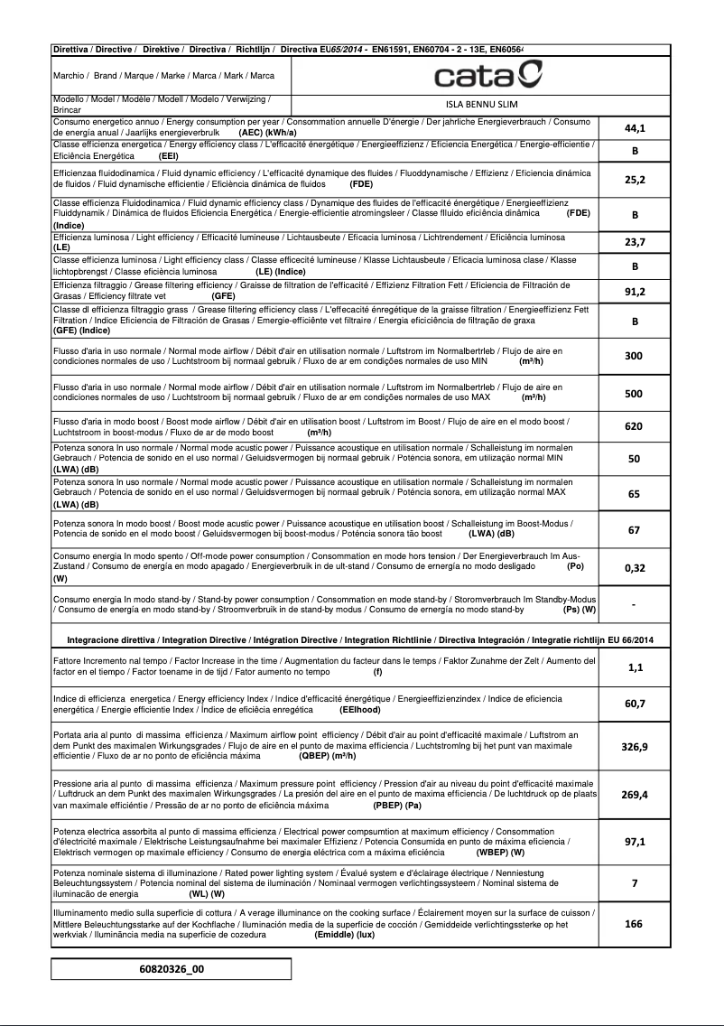 Imagen de la primera página del manual del dispositivo ISLA BENNU SLIM