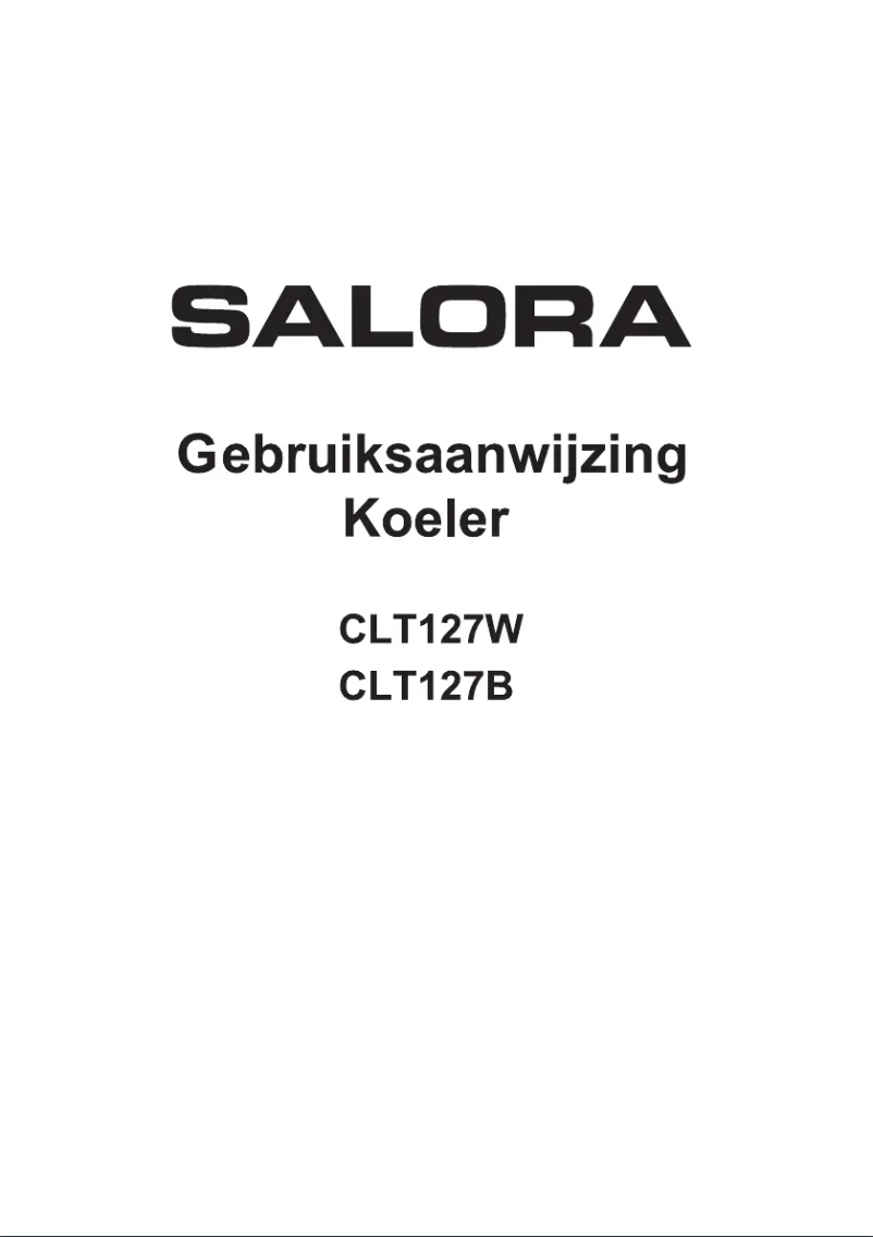 Imagen de la primera página del manual del dispositivo CLT127B