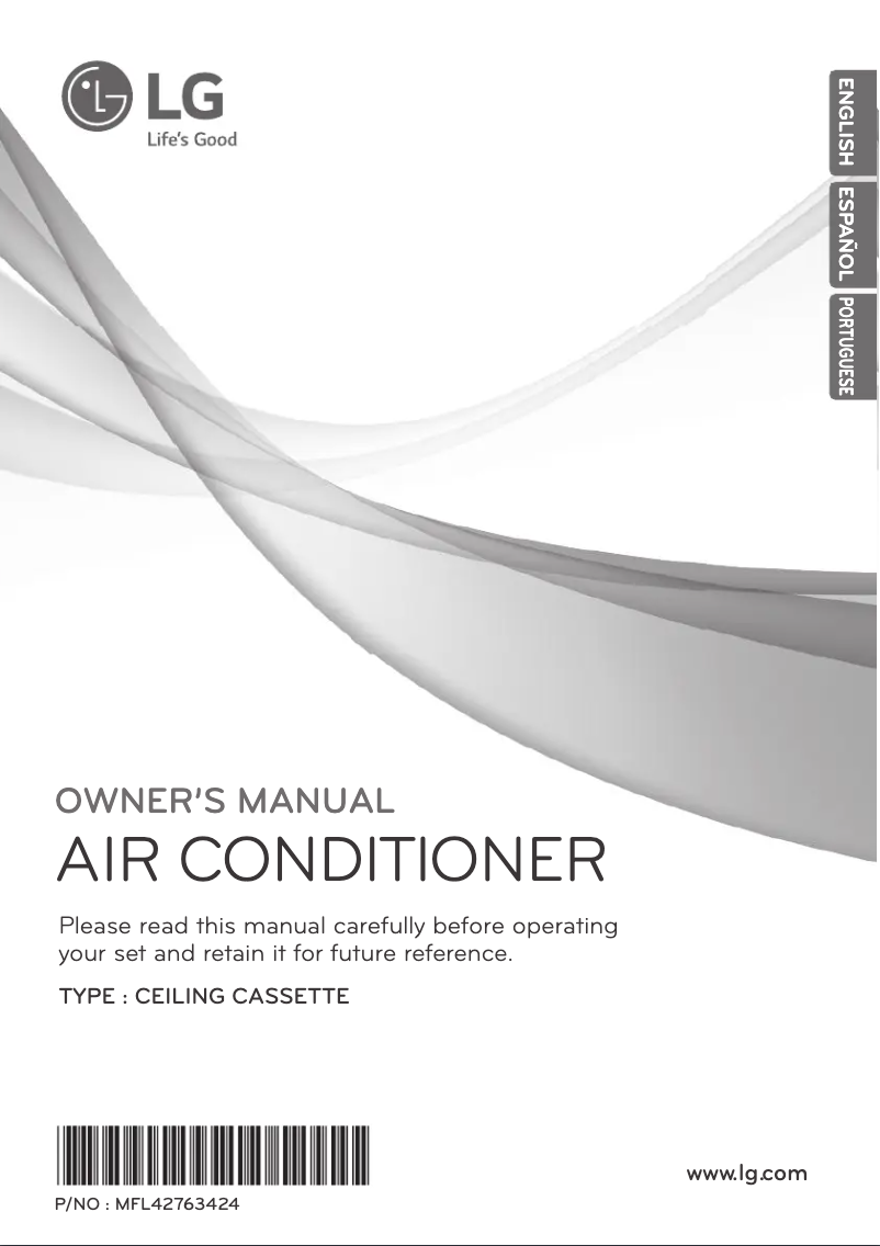 Página nº 1 - Manual de usuario LG ATNQ54GMLE5