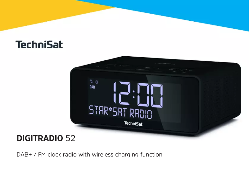 Imagen de la primera página del manual del dispositivo Digitradio 52