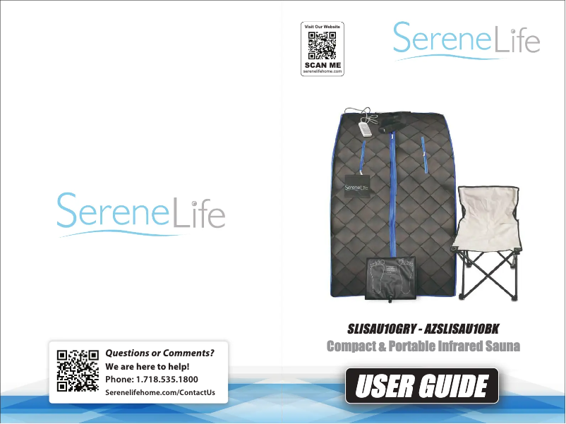 Imagen de la primera página del manual del dispositivo SLISAU10GRY