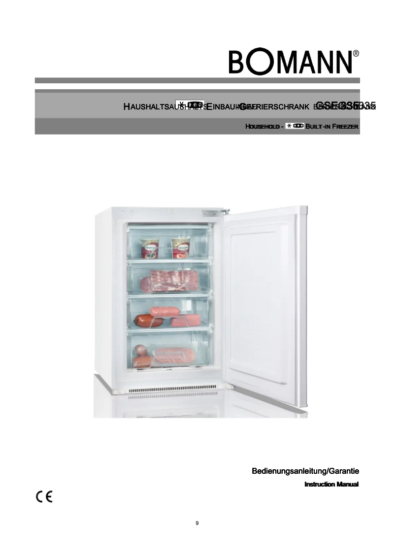 Imagen de la primera página del manual del dispositivo GSE 335