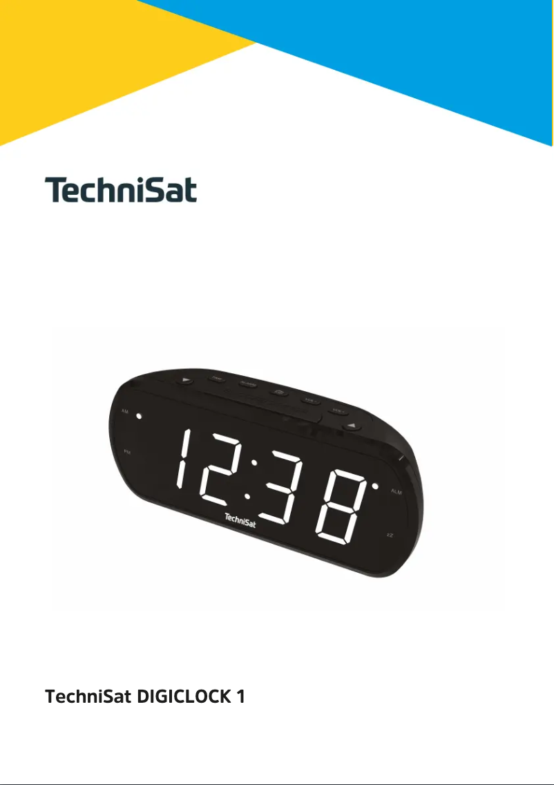 Página 1 del manual Manual de usuario TechniSat DigiClock 1