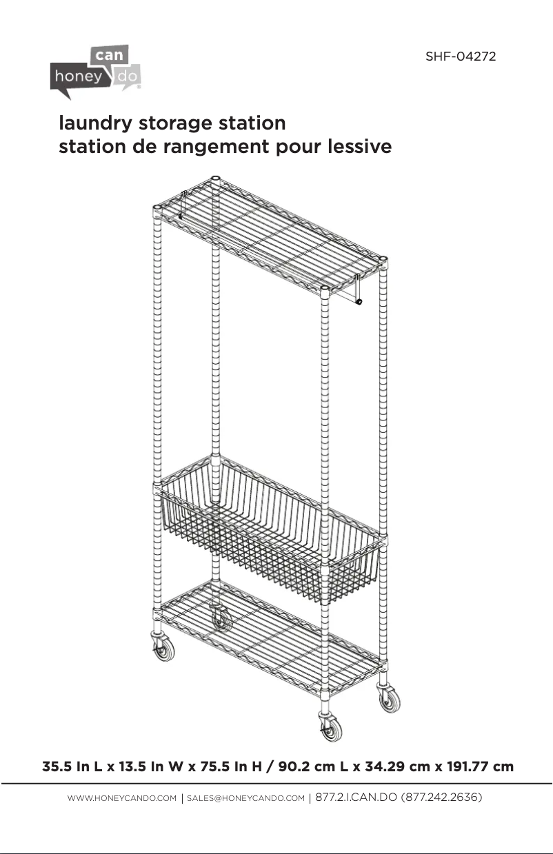 Imagen de la primera página del manual del dispositivo SHF-04272
