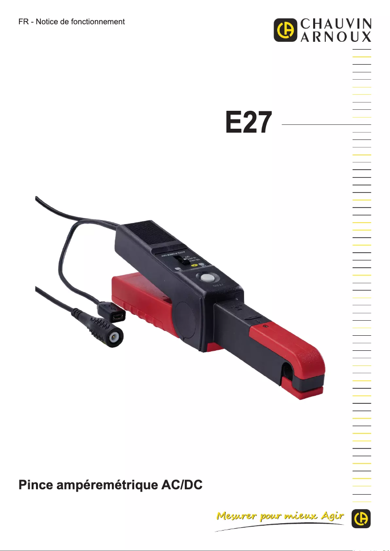 Imagen de la primera página del manual del dispositivo E27