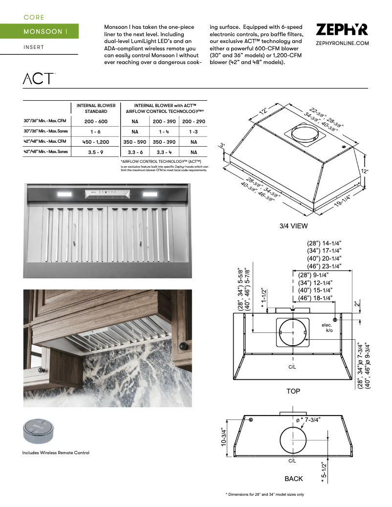 Imagen de la primera página del manual del dispositivo Monsoon I AK9240BS