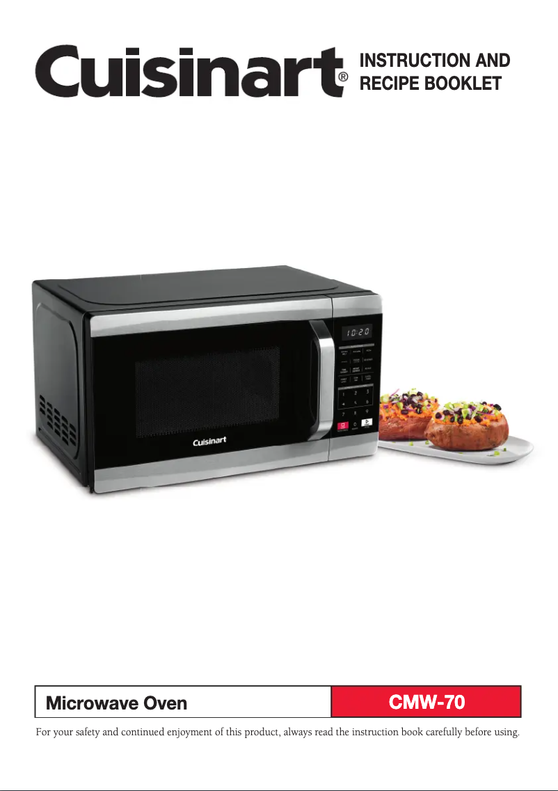 Imagen de la primera página del manual del dispositivo CMW-70