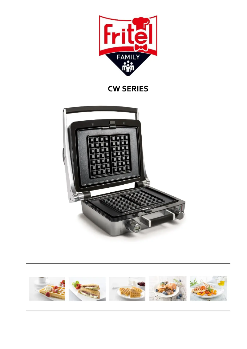 Página 1 del manual Manual de usuario Fritel CW 3638