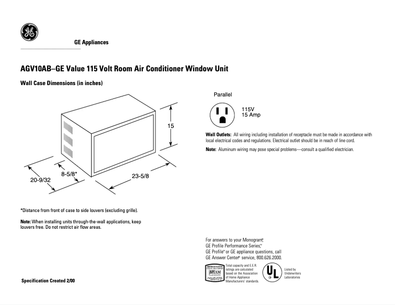 Imagen de la primera página del manual del dispositivo AGV10AB