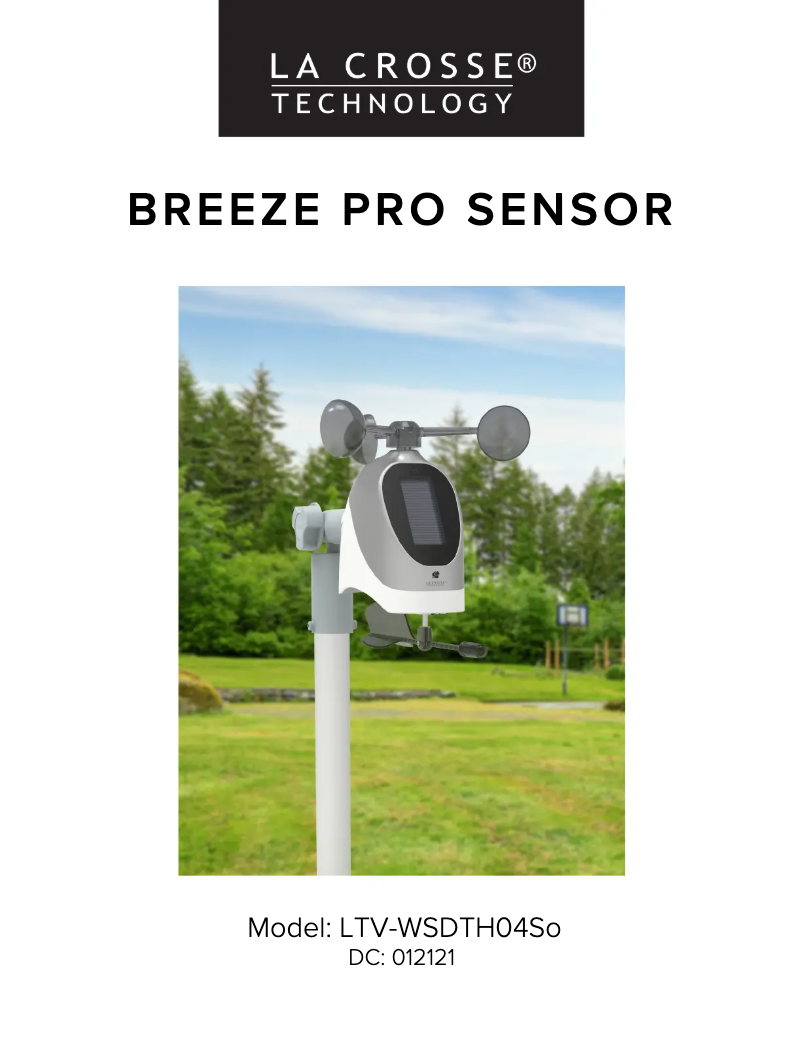 Imagen de la primera página del manual del dispositivo LTV-WSDTH04SO