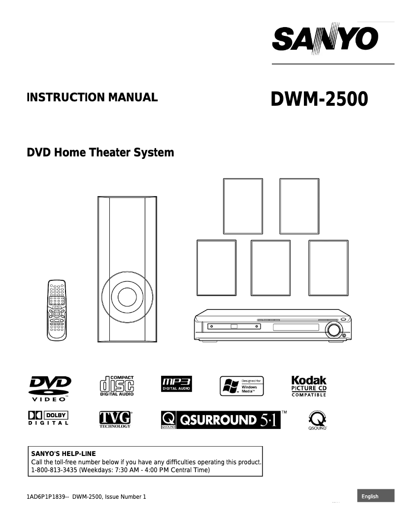 Imagen de la primera página del manual del dispositivo DWM-2500