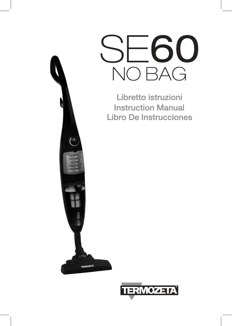 Página 1 del manual Manual de usuario Termozeta SE60