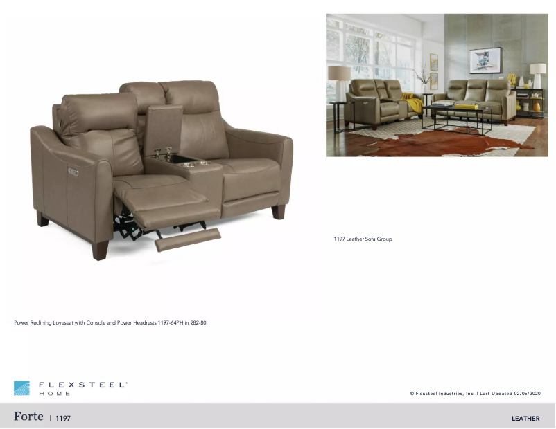 Imagen de la primera página del manual del dispositivo Forte 1197-64PH