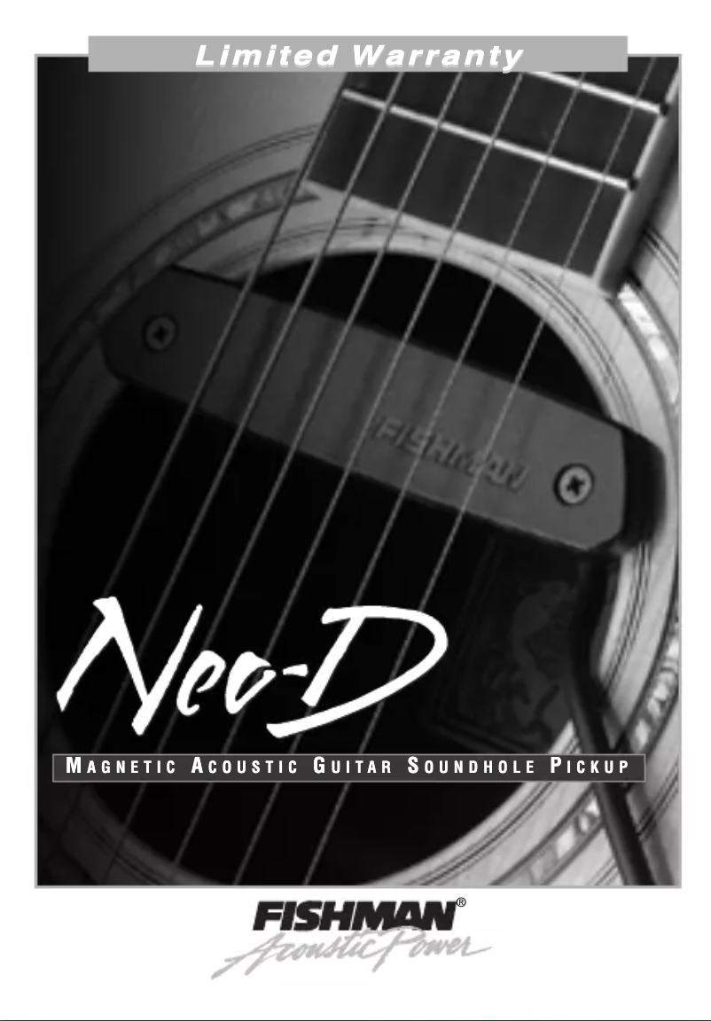 Imagen de la primera página del manual del dispositivo Neo-D