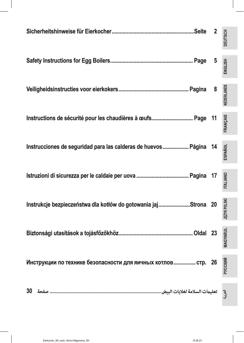 Página nº 1 - Instrucciones / montaje ProfiCook PC-EK 1275