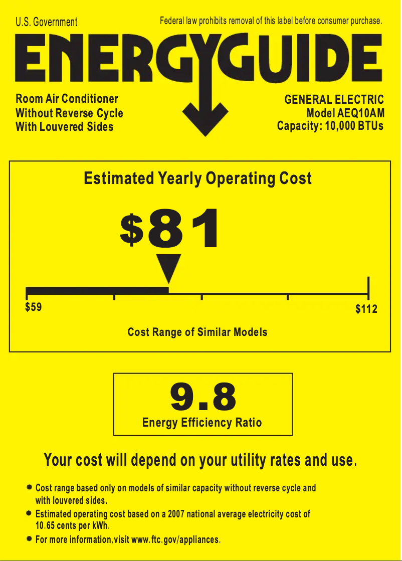 Imagen de la primera página del manual del dispositivo AEQ10AM