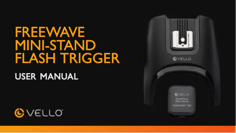 Página 1 del manual Manual de usuario Vello FreeWave Mini-Stand