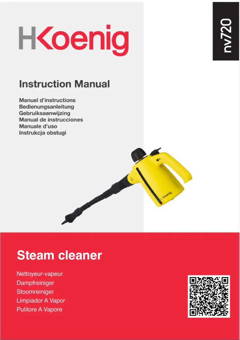 Imagen de la primera página del manual del dispositivo NV720